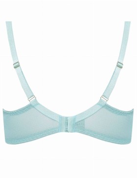Кружевной бюстгальтер балконет Nipplex GAJA U, Цвет: бирюза, Размеры: 75H, изображение 5