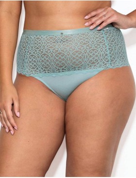 Трусы слипы высокие Nipplex GAJA CLASSIC, Цвет: бирюза, Размеры: L