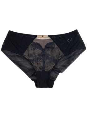 Трусы бразилиана Subtille EIR BLACK braz, Цвет: черно-бежевый, Размеры: S, изображение 6