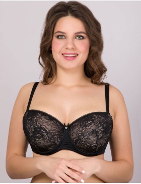 Бюстгальтер полумягкий VOVA APHELIA V68523 черный, Цвет: черный, Размеры: 90C, изображение 3