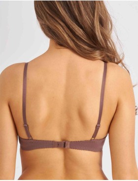 Кружевной мягкий бюстгальтер балконет Lina A 3069 перец, Цвет: перец, Размеры: 70D, изображение 2