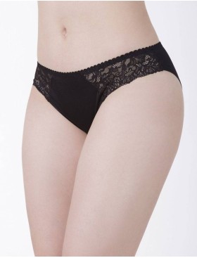 Трусы слипы низкие Lina A 4950 черный, Цвет: черный, Размеры: M