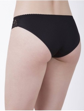 Трусы слипы низкие Lina A 4950 черный, Цвет: черный, Размеры: M, изображение 2