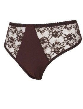 Трусы слипы Lina A 4960 коричневый, Цвет: коричневый, Размеры: L, изображение 2