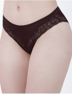 Трусы слипы Lina A 4990 коричневый, Цвет: коричневый, Размеры: S