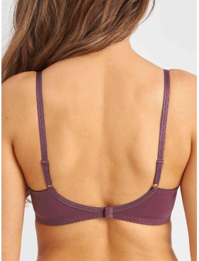 Бюстгальтер с мягкими кружевными чашками Lina A 6010 крокус, Цвет: крокус, Размеры: 70F, изображение 4