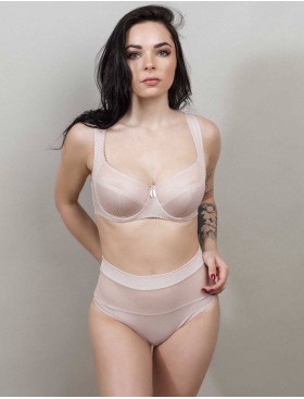 Бюстгальтер полумягкий с подкроем Lina A 6016 серебристый пион, Цвет: серебристый пион, Размеры: 95E, изображение 7