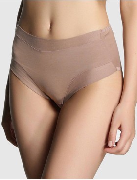 Набор хлопковых трусов слипов (2шт) Janira PACK-2 SLIP ESENCIAL 1031637 nilo, Цвет: nilo (коричневый), Размеры: XL