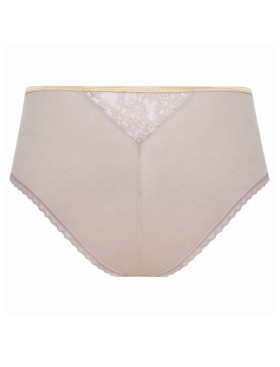 Трусы слипы миди Nipplex GALINA FIGI, Цвет: мокка, Размеры: XL, изображение 5