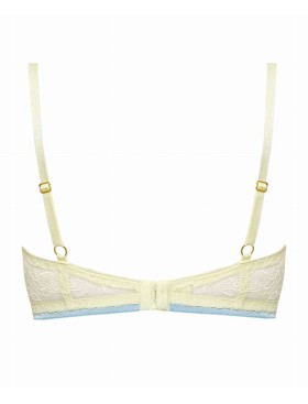 Бюстгальтер балконет пуш-ап Nipplex ILONA P-UP, Цвет: желтый, Размеры: 70E, изображение 6