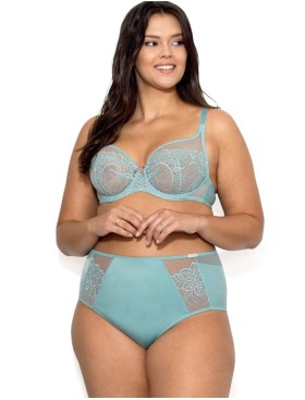 Трусы слипы высокие Nipplex LIVIA CLASSIC бирюза, Цвет: бирюза, Размеры: S, изображение 2