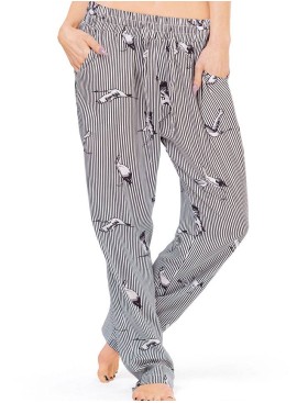 Брюки свободного кроя Opium NOEMI (S), Цвет: серый/черный/белый, Размеры: S