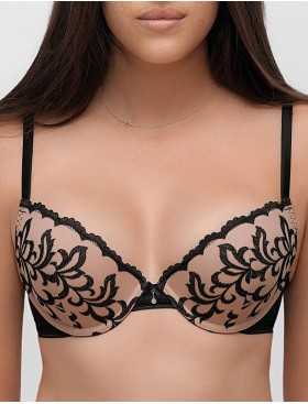 Бюстгальтер пуш-ап гель Rosa Selvatica PARADIS RE 752 черный, Цвет: черный, Размеры: 85B