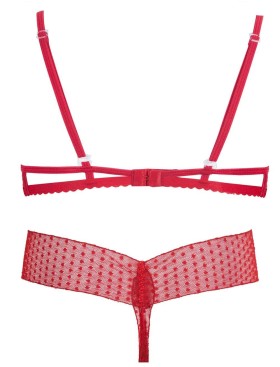 Откровенный комплект Anais AFRODITA, Цвет: красный, Размеры: 3XL, изображение 4