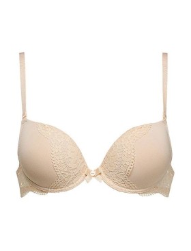 Бюстгальтер с гелевым пуш-ап Mioocchi MADLEN 7730 cipria, Цвет: cipria (пудровый), Размеры: 65C, изображение 3