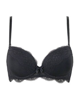 Бюстгальтер балконет Mioocchi MADLEN 7731 nero, Цвет: nero (черный), Размеры: 70B, изображение 4