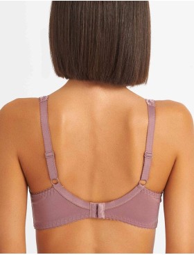 Бюстгальтер балконет Simona M 530/30 кофейно-розовый, Цвет: кофейно-розовый, Размеры: 75H, изображение 2