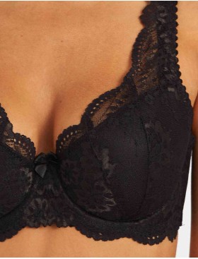 Бюстгальтер балконет тюльпан Simona M 530/80 белый, Цвет: белый, Размеры: 70E, изображение 6