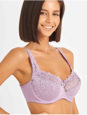 Бюстгальтер полумягкий Simona M 900 туман, Цвет: туман, Размеры: 75H, изображение 5