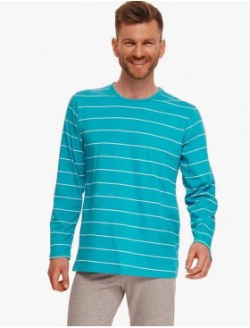 Мужская пижама Taro 2639/2640 HARRY бирюзовый/серый, Цвет: бирюзовый/серый, Размеры: L