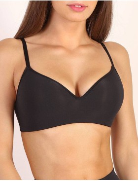 Бюстгальтер бесшовный без косточек Orhideja 565-000 черный, Цвет: черный, Размеры: 75C