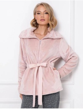 Теплая толстовка Aruelle EVE DUSTY PINK, Цвет: светло-розовый, Размеры: S