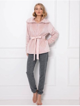 Теплая толстовка Aruelle EVE DUSTY PINK, Цвет: светло-розовый, Размеры: S, изображение 3