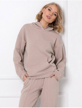 Теплый домашний комплект Aruelle KENNY BEIGE, Цвет: бежевый, Размеры: XS