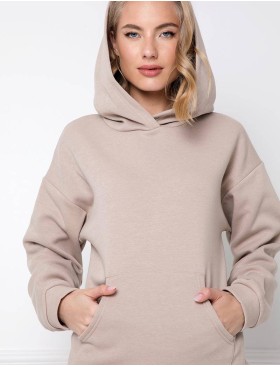 Теплый домашний комплект Aruelle KENNY BEIGE, Цвет: бежевый, Размеры: XS, изображение 4