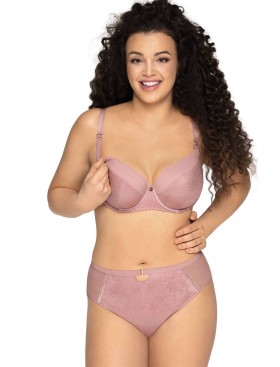 Трусы бразилиана Ava FUNKY TWIST 1962 braz, Цвет: пудра, Размеры: S