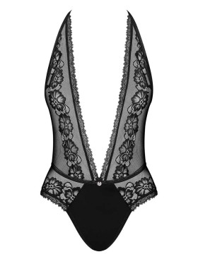 Соблазнительное боди Obsessive CANNDIS TEDDY, Цвет: черный, Размеры: S/M, изображение 3