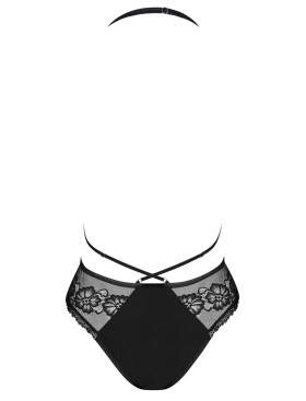 Соблазнительное боди Obsessive CANNDIS TEDDY, Цвет: черный, Размеры: S/M, изображение 4