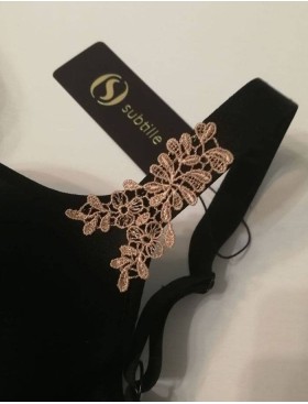 Бюстгальтер спейсер Subtille CHARLOTTE spacer черный, Цвет: черный, Размеры: 90B, изображение 5