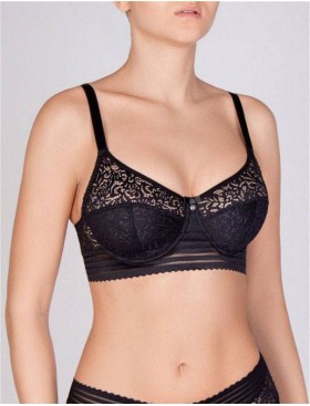 Бюстгальтер мягкий VOVA PAOLA V48411 черный, Цвет: черный, Размеры: 75E, изображение 3