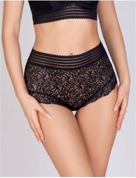 Трусы слипы макси VOVA PAOLA V48442 черный, Цвет: черный, Размеры: 3XL