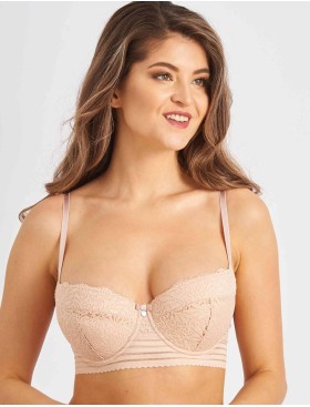 Бюстгальтер балконет пуш-ап VOVA PAOLA V48430 серебристый пион, Цвет: серебристый пион, Размеры: 80D, изображение 5