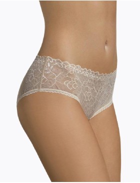 Кружевные трусы слипы Bas Bleu CLAIRE BEIGE, Цвет: бежевый, Размеры: S