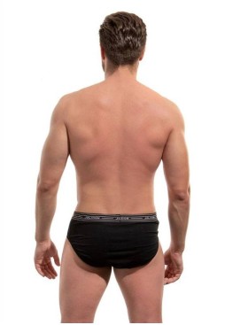 Трусы слипы мужские хлопок Jolidon N282BL black, Цвет: black (черный), Размеры: 3XL, изображение 2