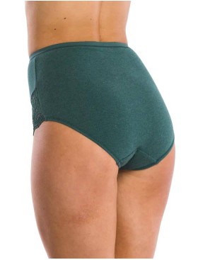 Набор трусов Key LPF 729 TERMO (2 шт) зеленый, Цвет: зеленый, Размеры: 2XL, изображение 2