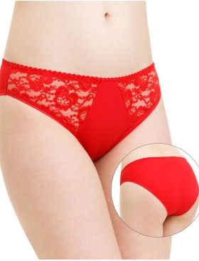 Трусы слипы Lina A 4960 красный, Цвет: красный, Размеры: S