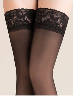Чулки Gabriella 200 CALZE LYCRA 15 den чёрный, Цвет: чёрный, Размеры: 1/2