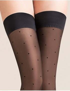 Чулки Gabriella 629 PUNTINA чёрный, Цвет: чёрный, Размеры: 1/2