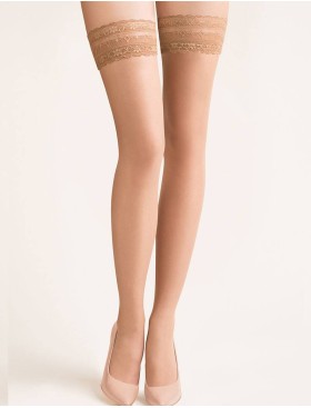 Чулки Gabriella 199 CALZE 8 den телесный, Цвет: телесный, Размеры: 1/2, изображение 2