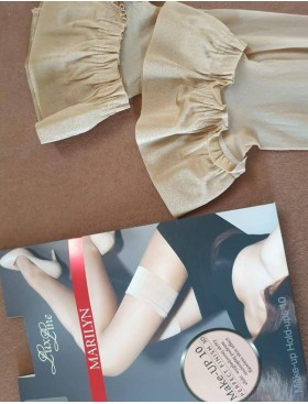 Чулки Marilyn MAKE-UP HOLD-UPS 10 den LUX LINE телесный, Цвет: телесный, Размеры: 3/4, изображение 5