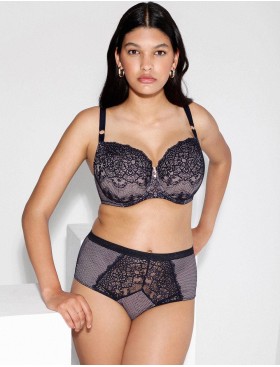 Бюстгальтер полумягкий Alles GISELLE PU, Цвет: темно-синий, Размеры: 75H, изображение 3