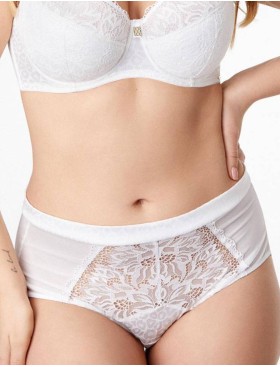 Трусы слипы миди Alles MILTON CLASSIC off-white, Цвет: белый, Размеры: L