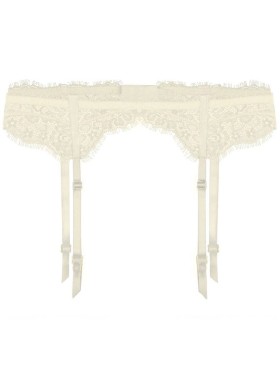 Пояс для чулок Julimex FUCHSIA PAS экрю, Цвет: экрю, Размеры: S, изображение 2