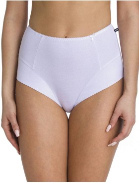 Набор трусов слипов с завышенной талией Key LPF 110 (2 шт) белый, Цвет: белый, Размеры: L