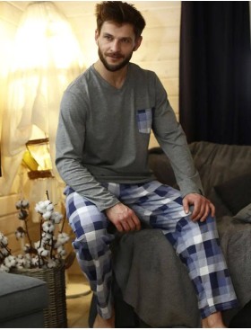 Домашний комплект Key MNS 430 2 B21, Цвет: серый/синий, Размеры: L