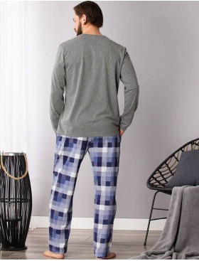 Домашний комплект Key MNS 430 2 B21, Цвет: серый/синий, Размеры: L, изображение 3